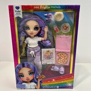 RAINBOW HIGH JUNIOR HIGH DOLL Violet Willow Pajama Party NWT NRFB 2023 MGA